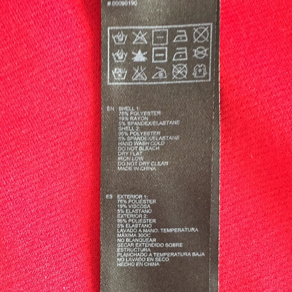 ❤️ Red peplum top ❤️ - Picture 3 of 3